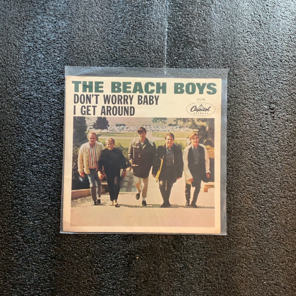 The Beach Boys Vinyl Record - Black and White